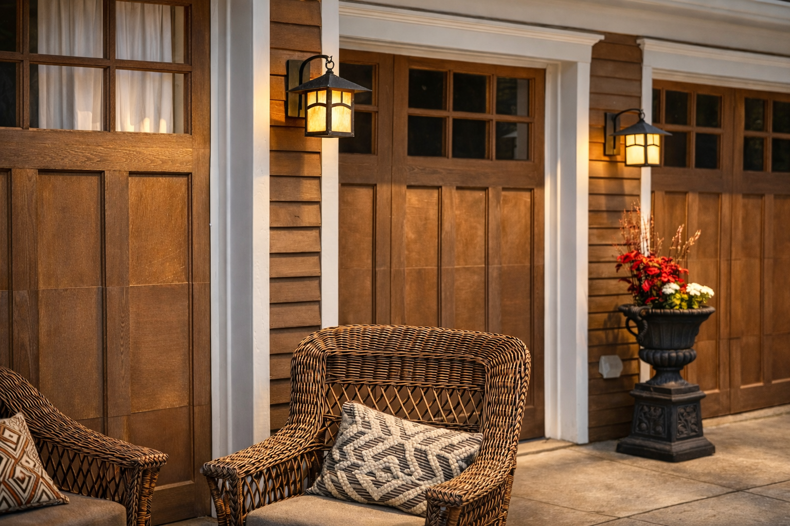 A close up of a grilled steak on a wooden cutting board.