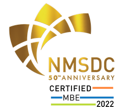 a logo for nmsdc 50th anniversary