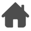 Gray house icon.