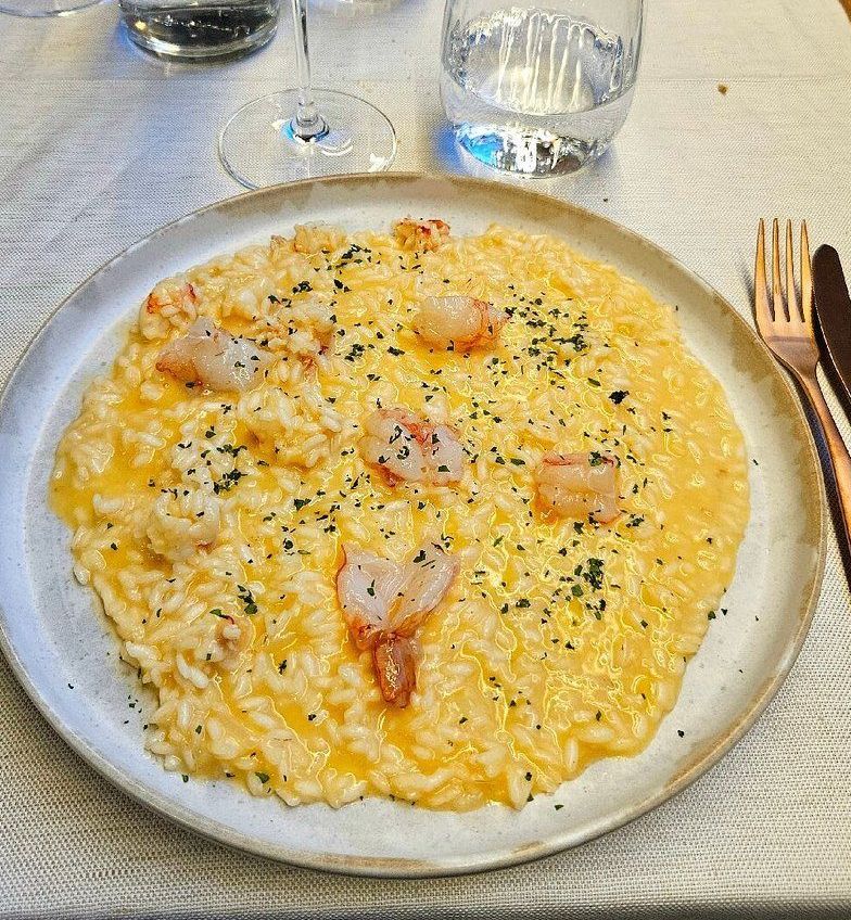 prawn and citrus risotto