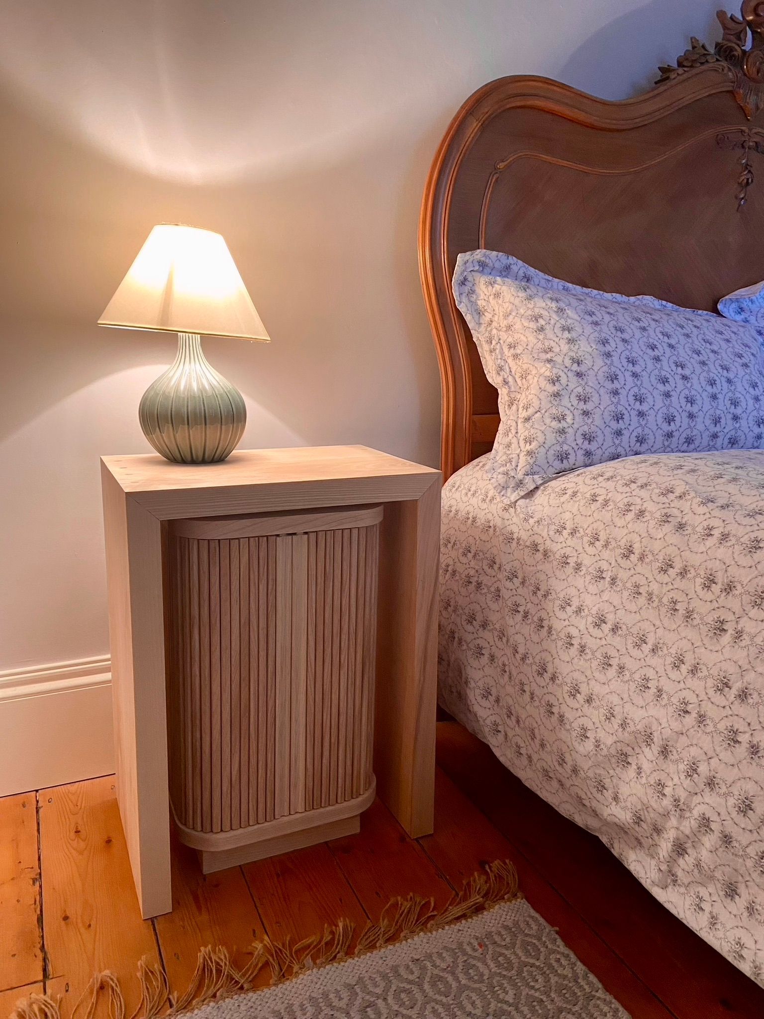 Wooden Bedside Table