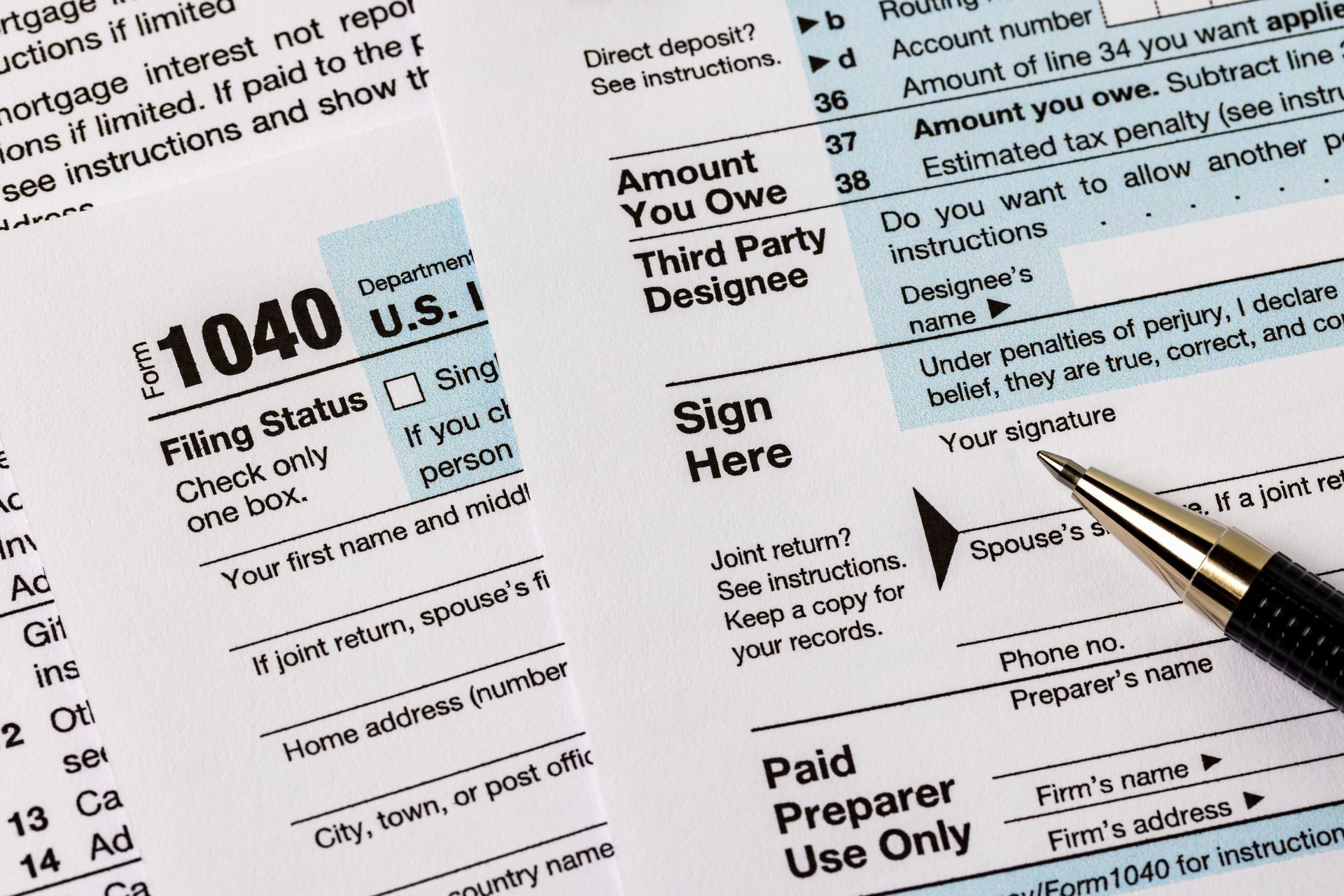 Unpaid taxes - IRS and Minnesota tax penalties