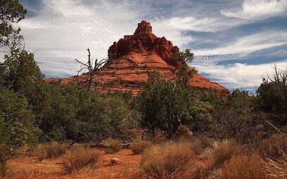 Bell Rock landmark in Sedona with scenic red rock views near Dreamcatcher Inn