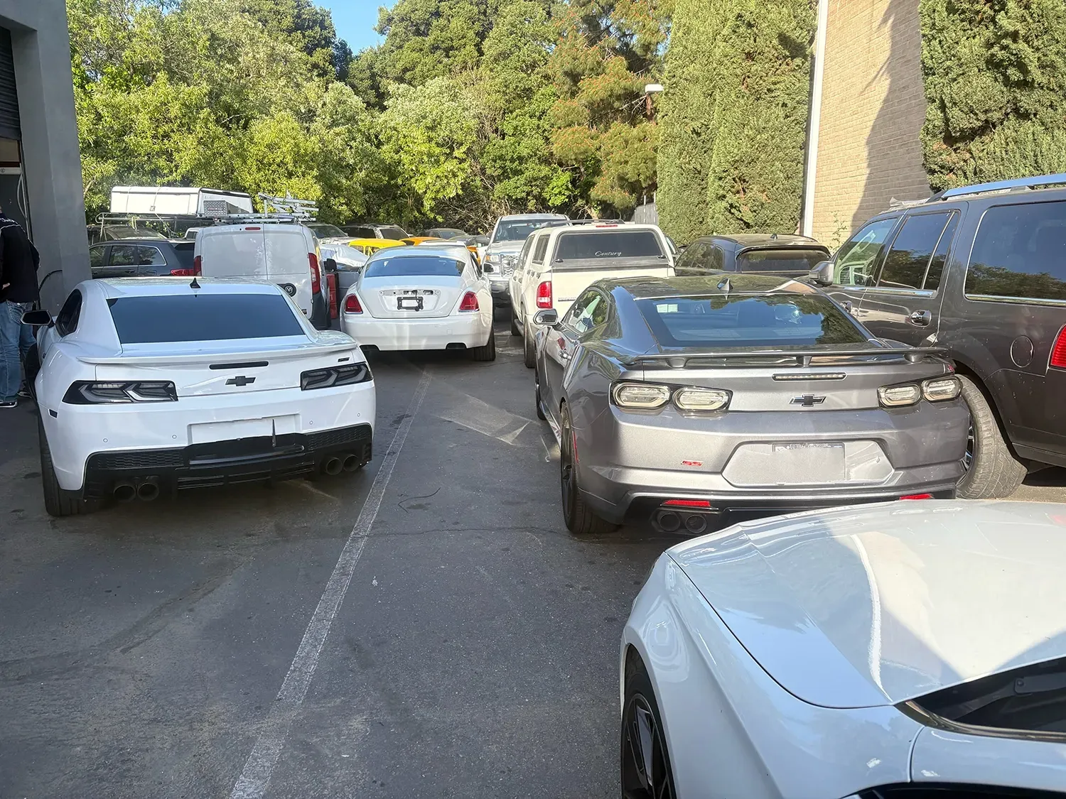 Various cars parked outside in parking lot | Platinum Motors Martinez