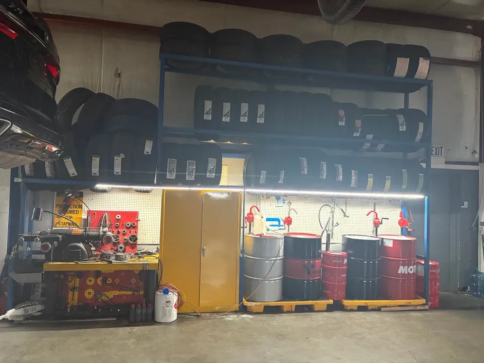 Inside of our garage | Platinum Motors Martinez