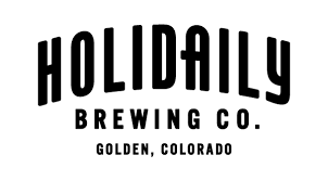 The logo for holiday brewing co. in golden , colorado