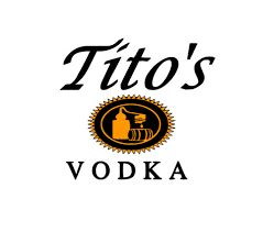 Tito 's vodka logo on a white background