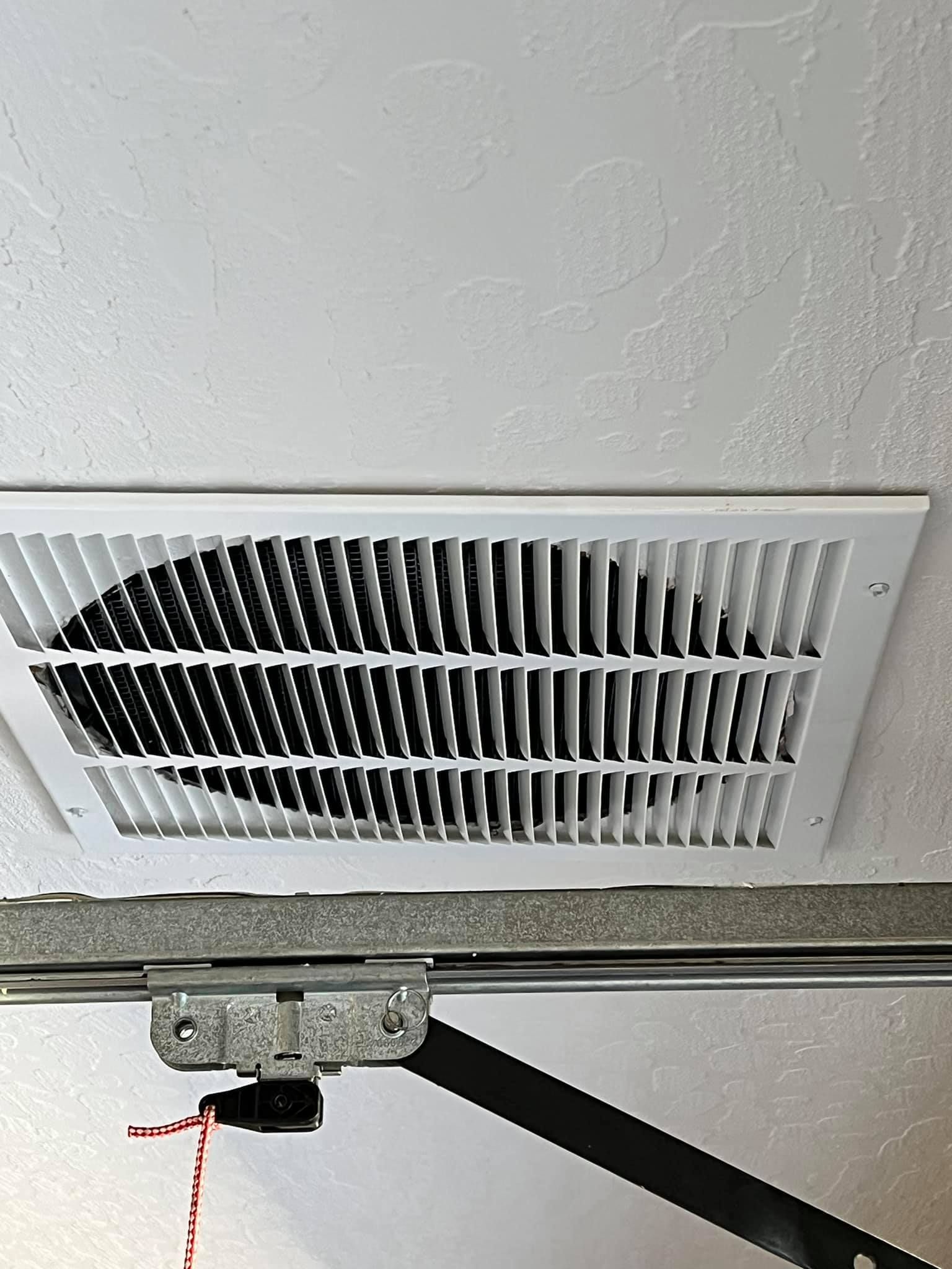 White Vent on the ceiling