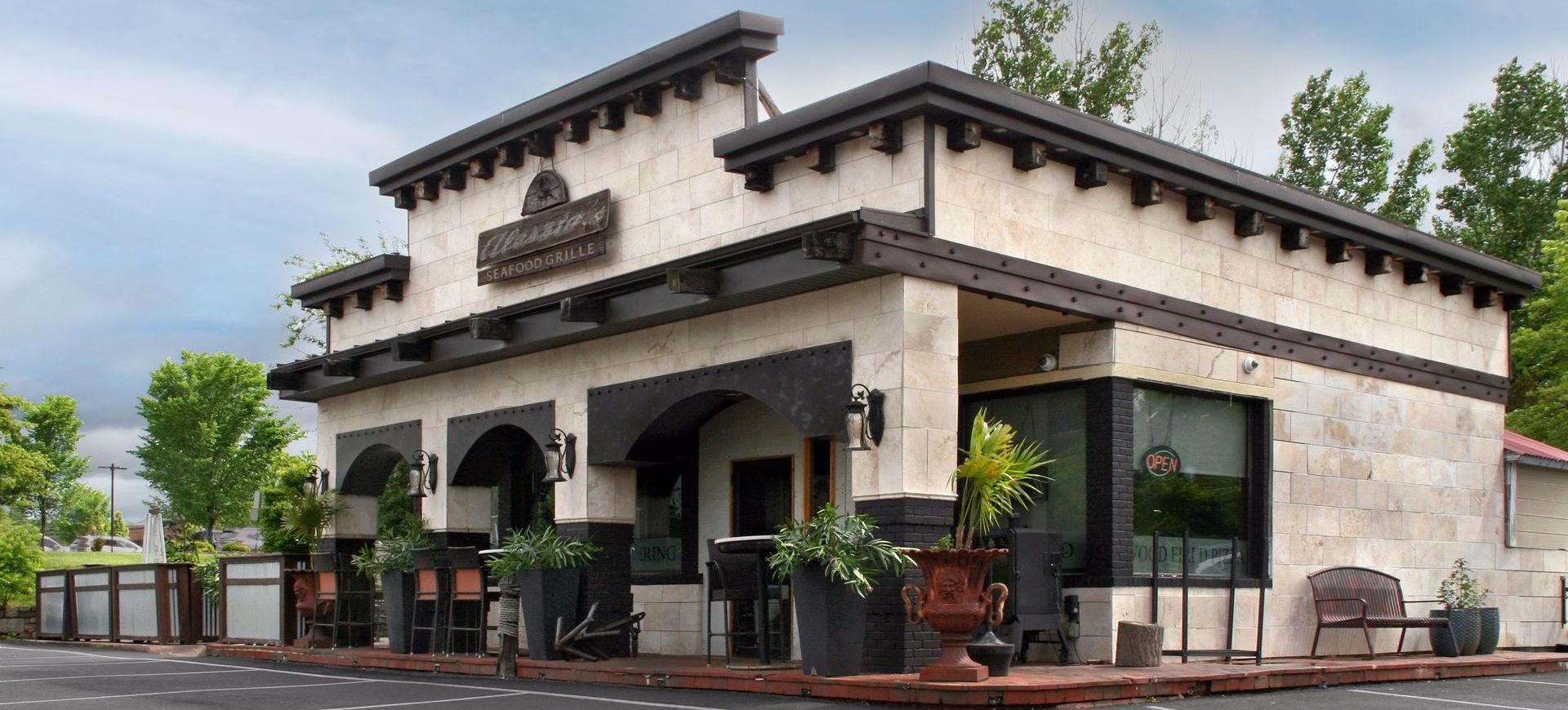 Alessio's Seafood Grille front close up
