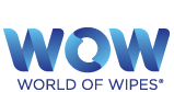 Logo for World of Wipes;