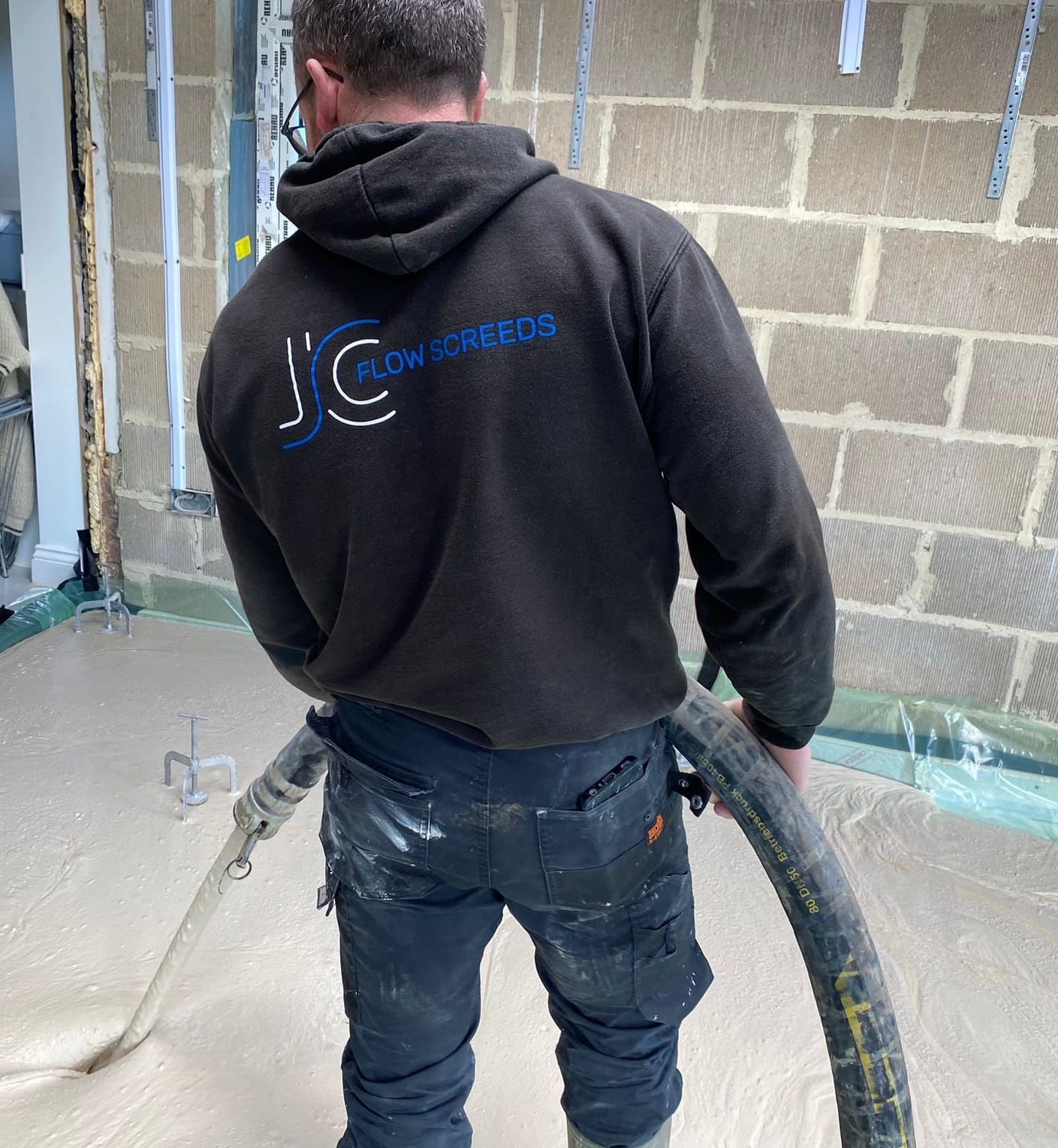 JC Flow Screeds is a Colchester based liquid flow screed contractor for Suffolk and Essex