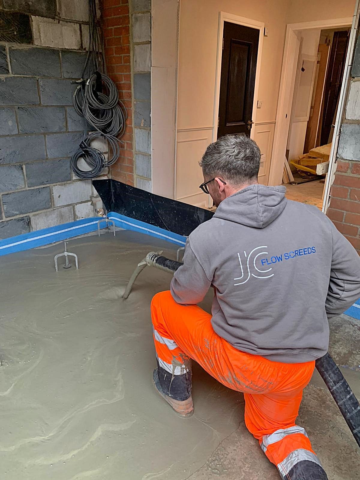 Liquid screed specialist contractor, JC Flow Screeds, from Colchester Essex.