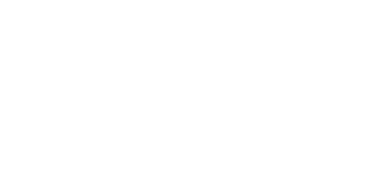 White logo for BFT Trucking