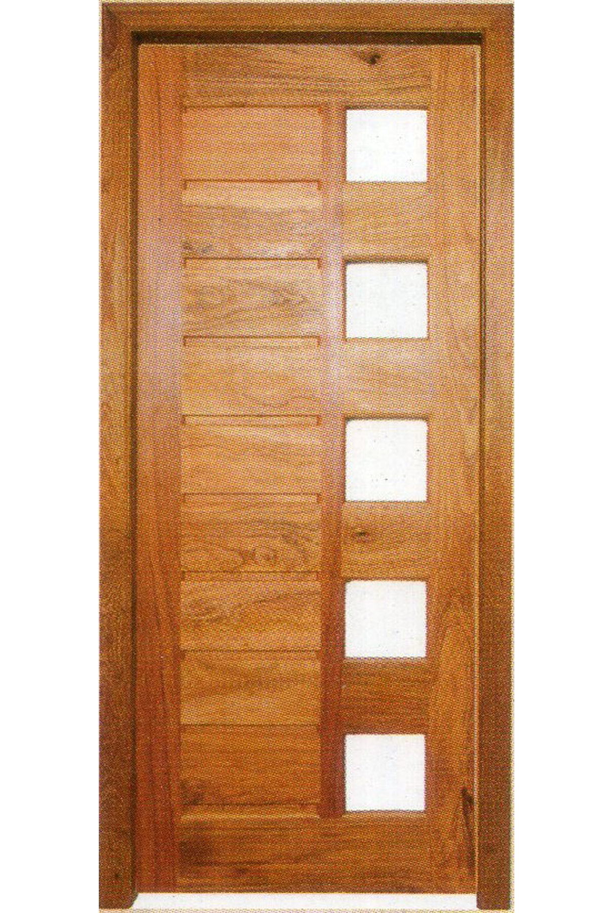 porta Mergem bbb 5 vidros