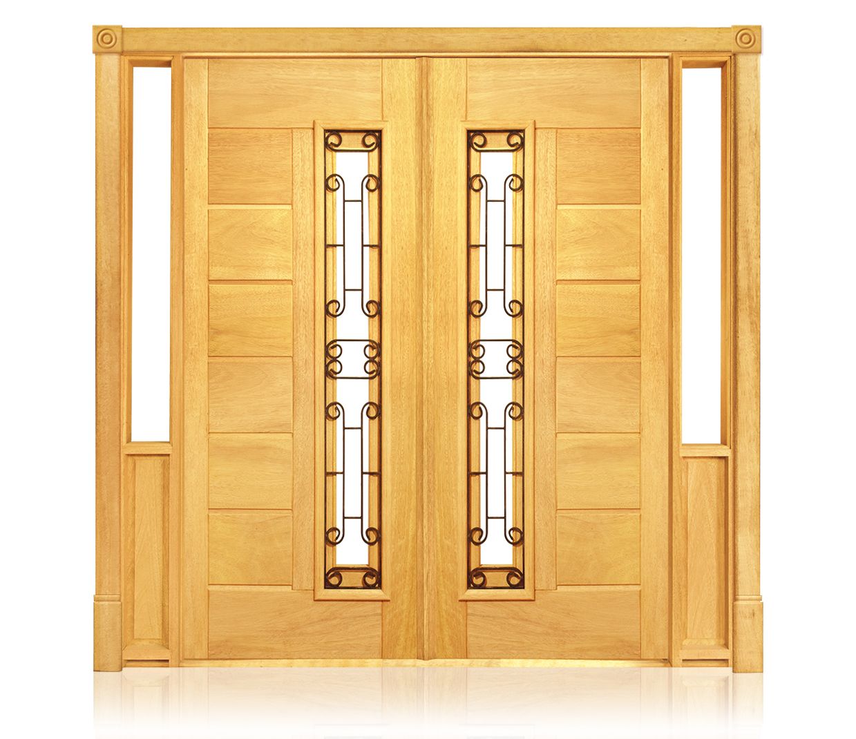 PORTAL VIDRO FOLHA  PORTA DUPLA