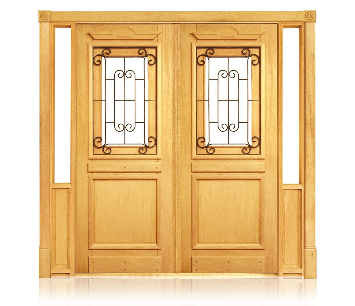 PORTAL VIDRO FOLHA  PORTA DUPLA