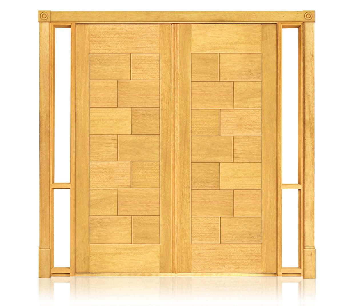 PORTAL VIDRO FOLHA  PORTA DUPLA