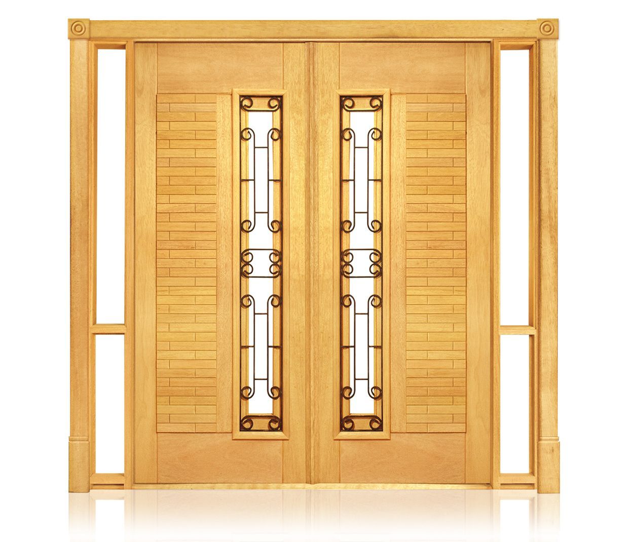 PORTAL VIDRO FOLHA  PORTA DUPLA