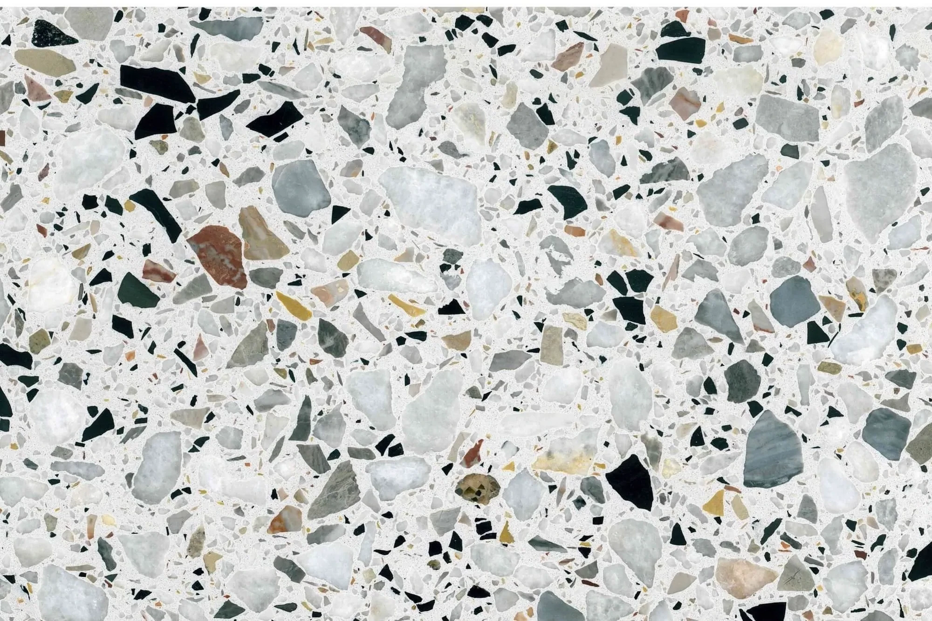 Terrazzo stone patterns