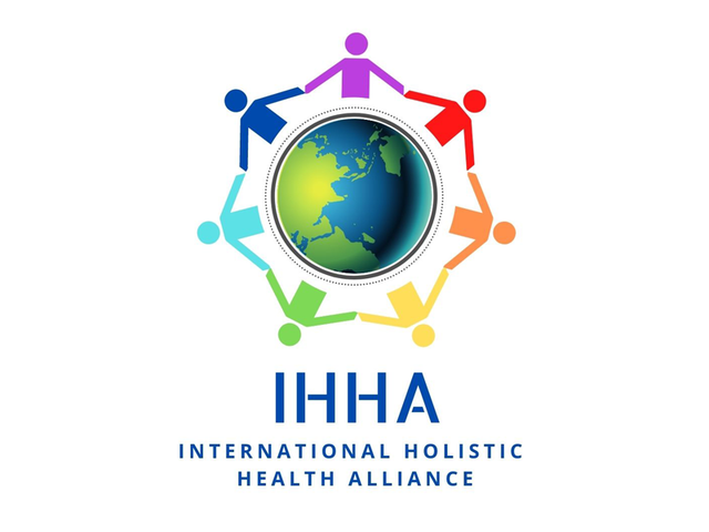 A logo for the international holistic health alliance