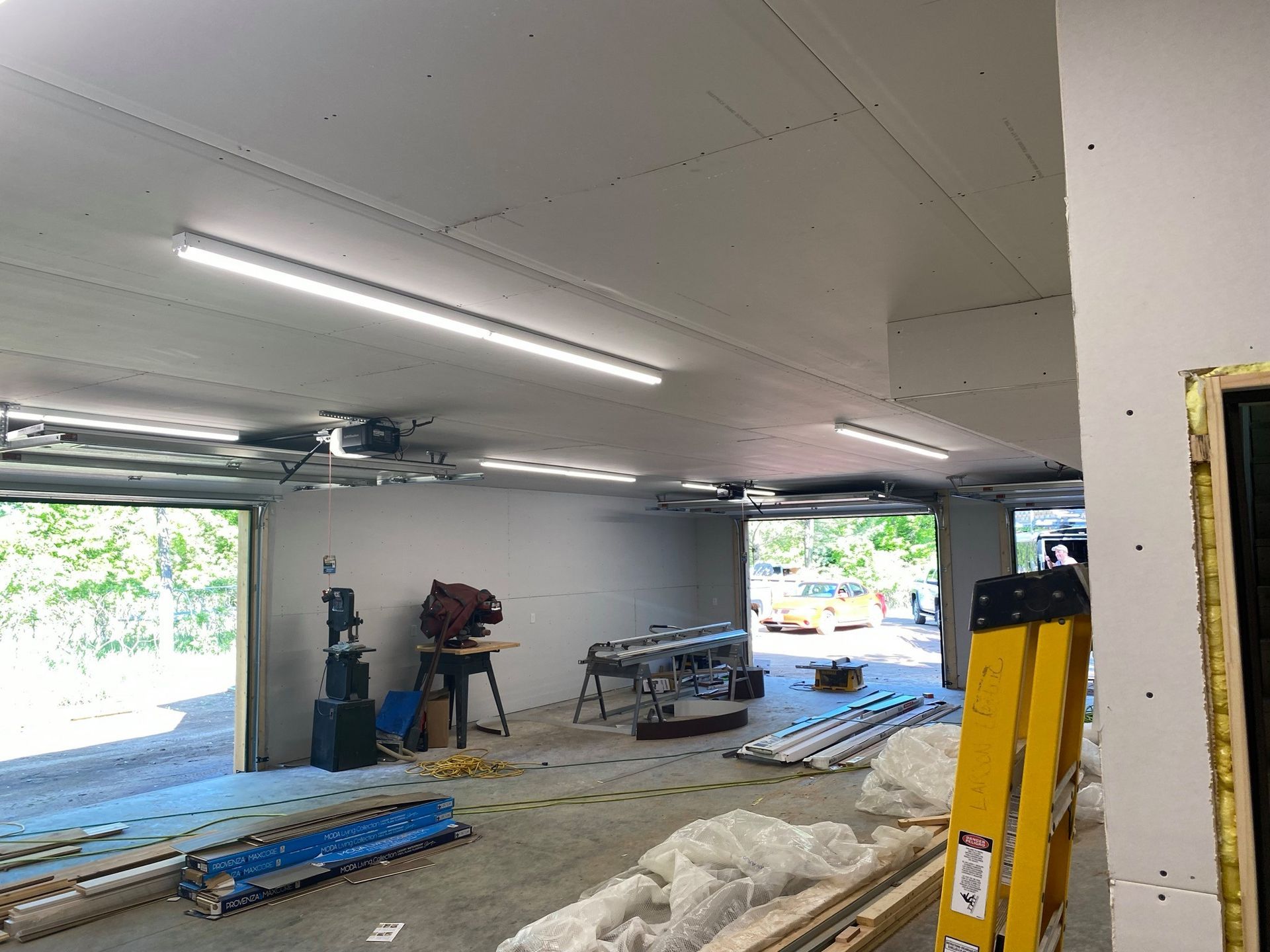 Garage Lighting Install