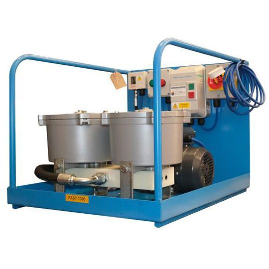 Twin Unit 240v oil & diesel filktration system.