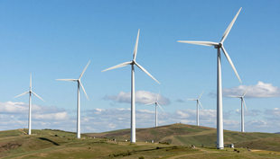 Wind Turbines operating