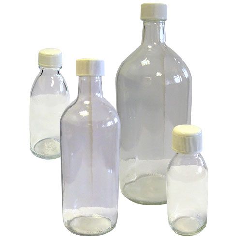 Clear Glass Bottle Collection