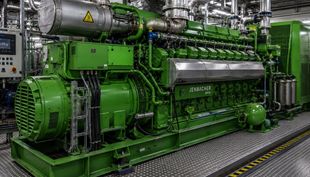Large industrial gas engine