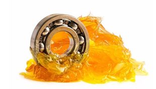 bearing covered with grease