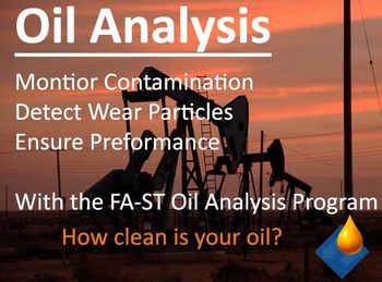 Oil analysis information