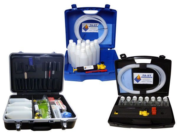 Collection of fluid extraction kits