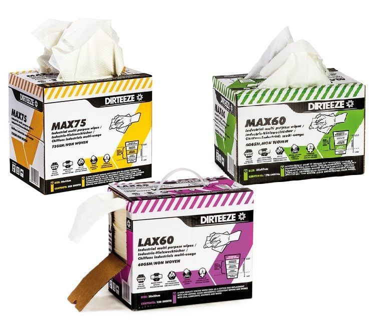 Dirteeze Wipes collection