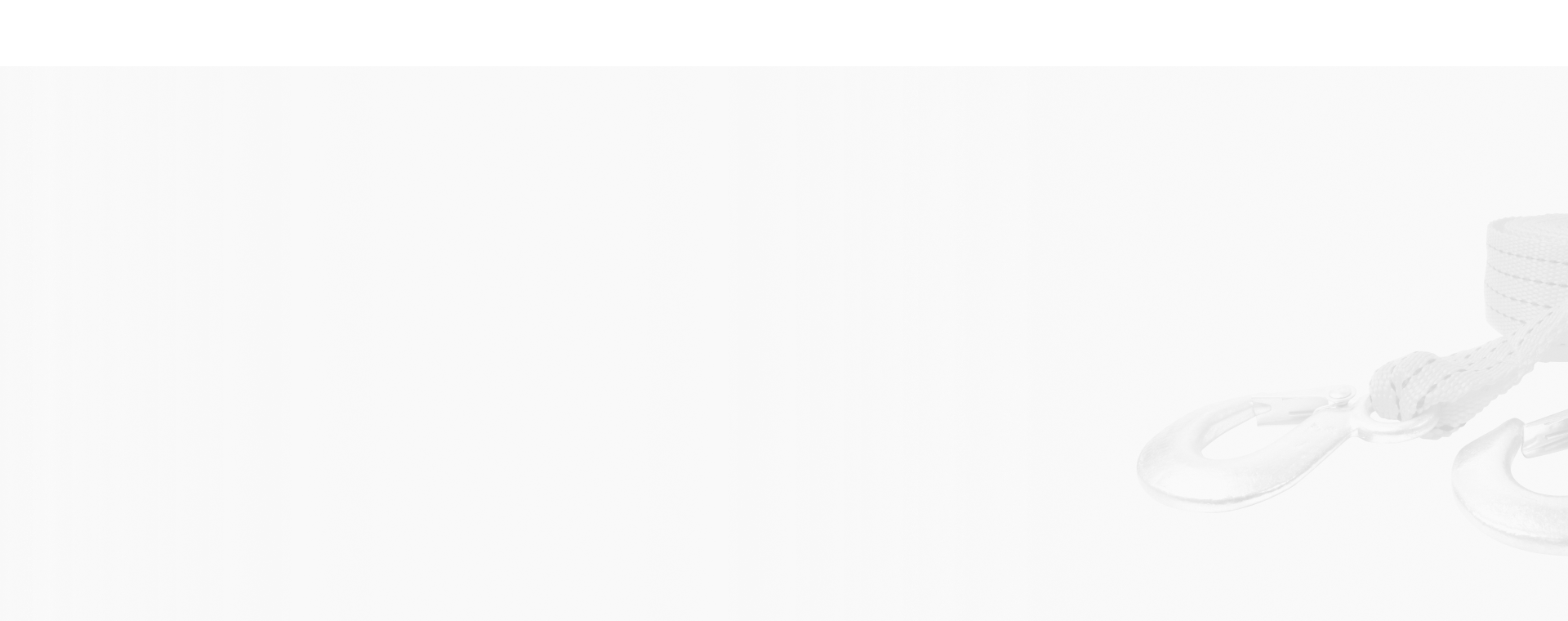 White material, potentially fabric, crumpled in the corner of a white background - Snap Towing & Recovery