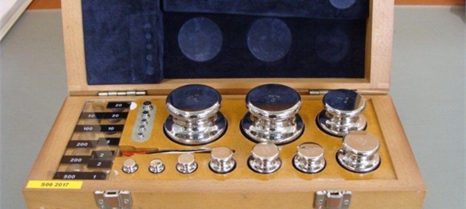 Pesi per taratura