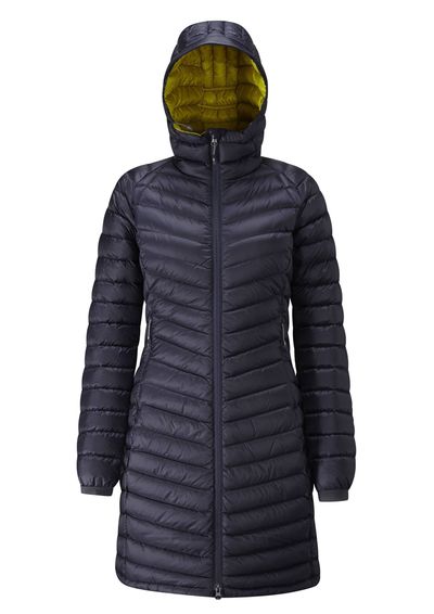 ladies long rab coat