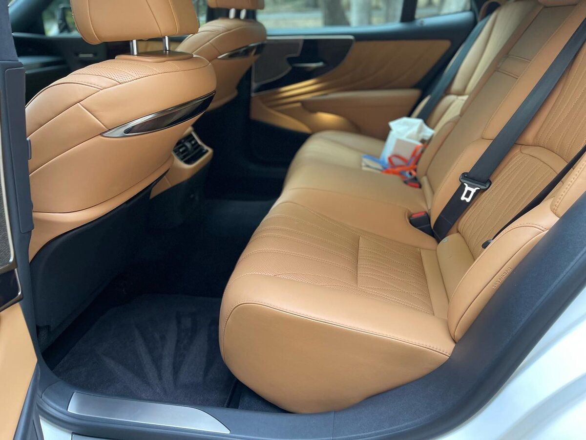 Interior detailing in a car.