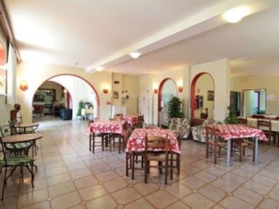 Sala da pranzo della casa di riposo
