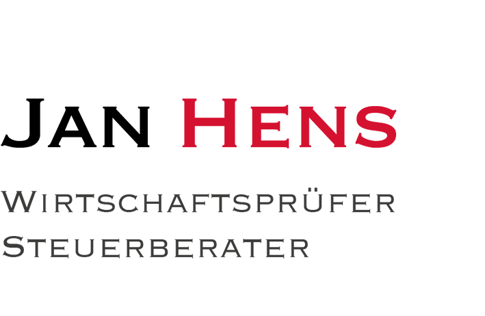 Jan Hens 
Wirtschaftsprüfer 
Steuerberater