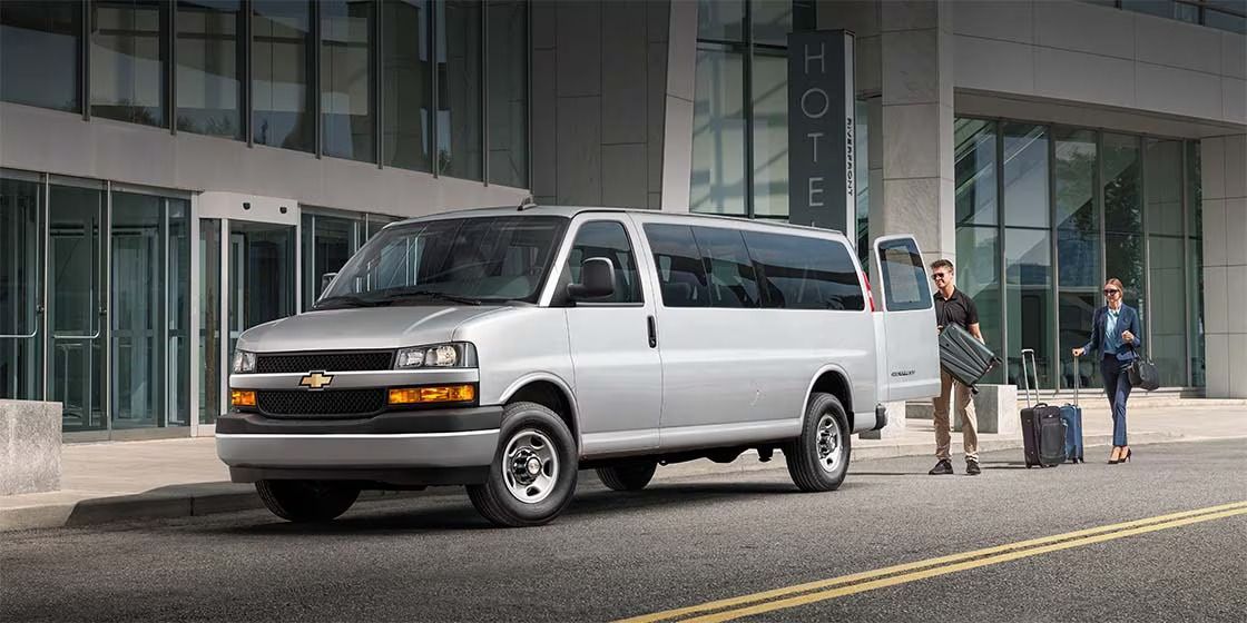 2023 Chevrolet Express Passenger Van Seats