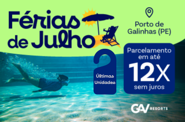 FÉRIAS DE JULHO