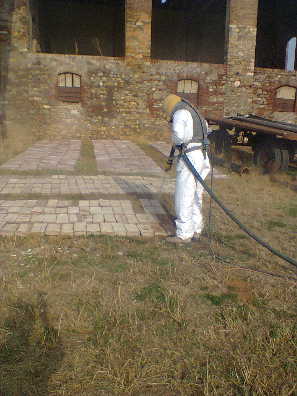 parete privata in fase di restauro 5