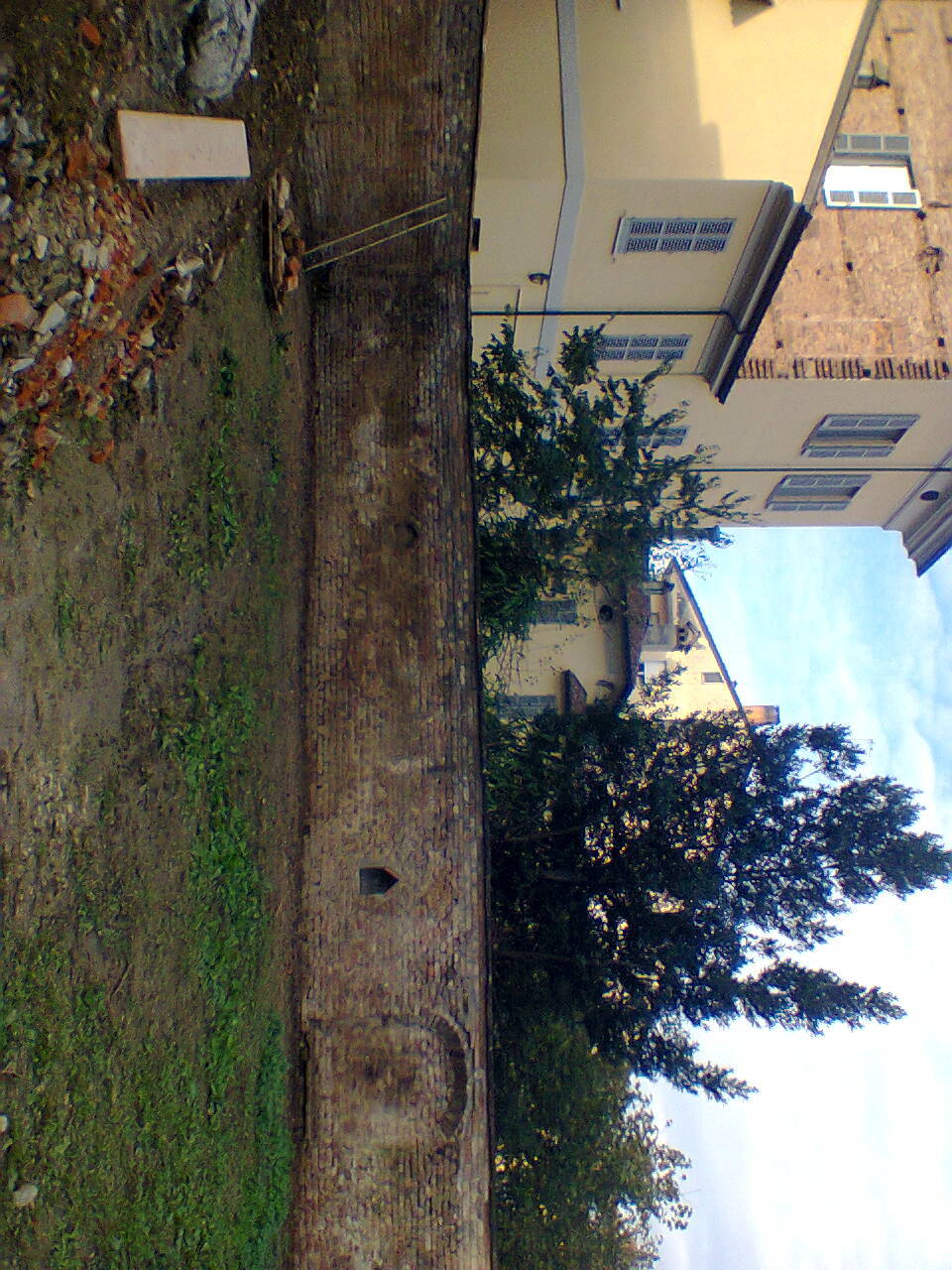 parete privata da restaurare