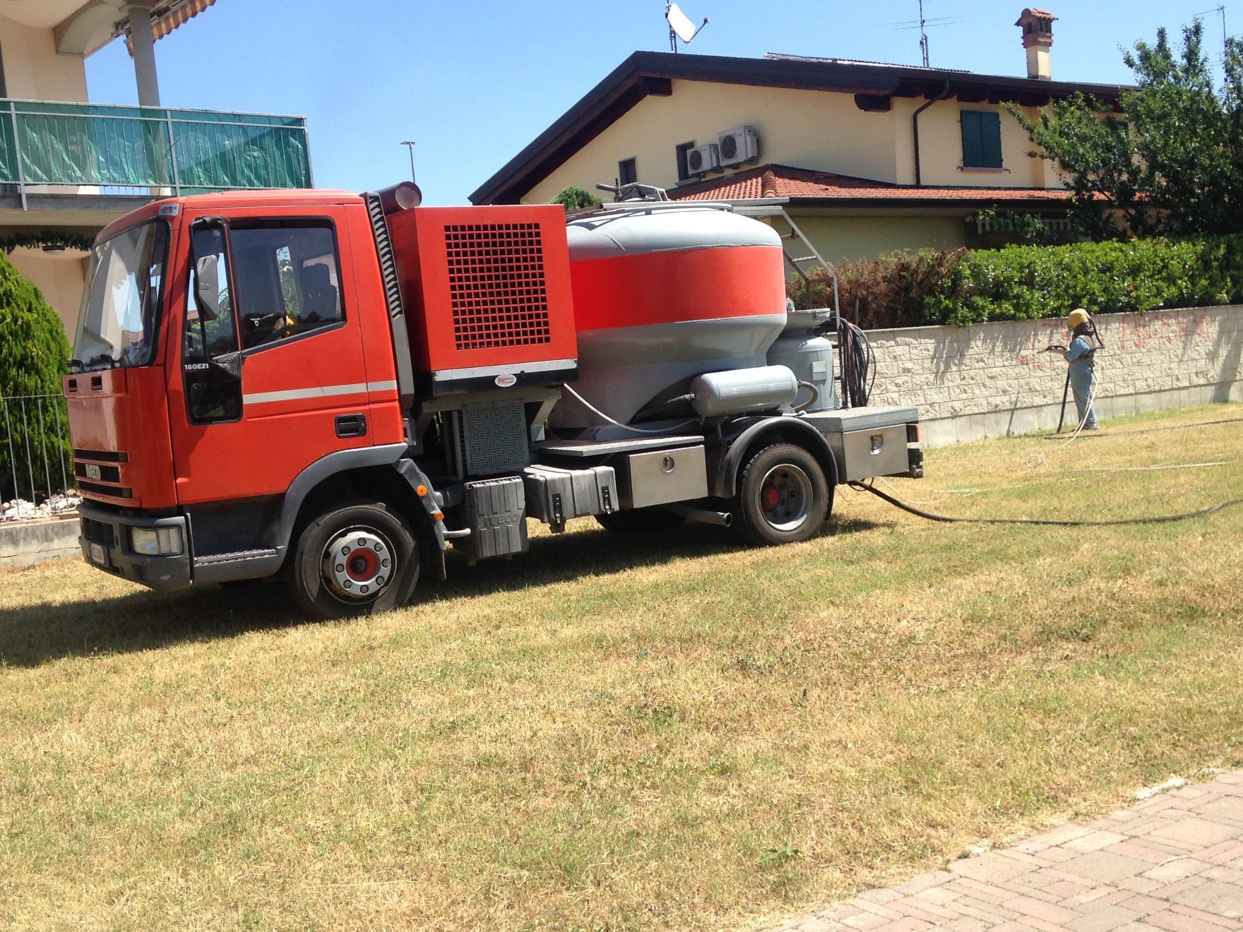 macchina per la sabbiatura di pareti 1