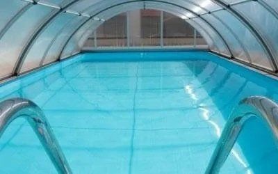 Copertura telescopica per piscina