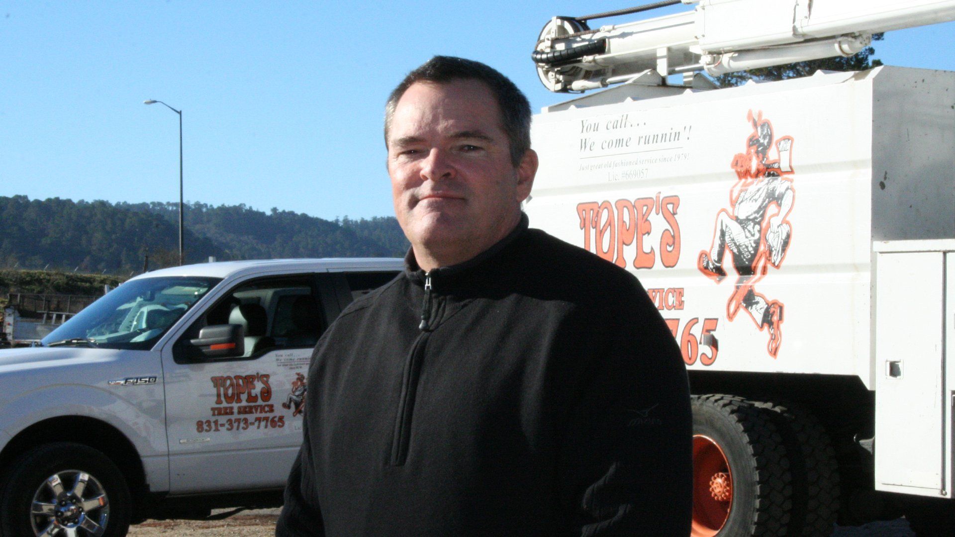 Andrew Tope, Founder — Monterey, CA — Tope’s Tree Service