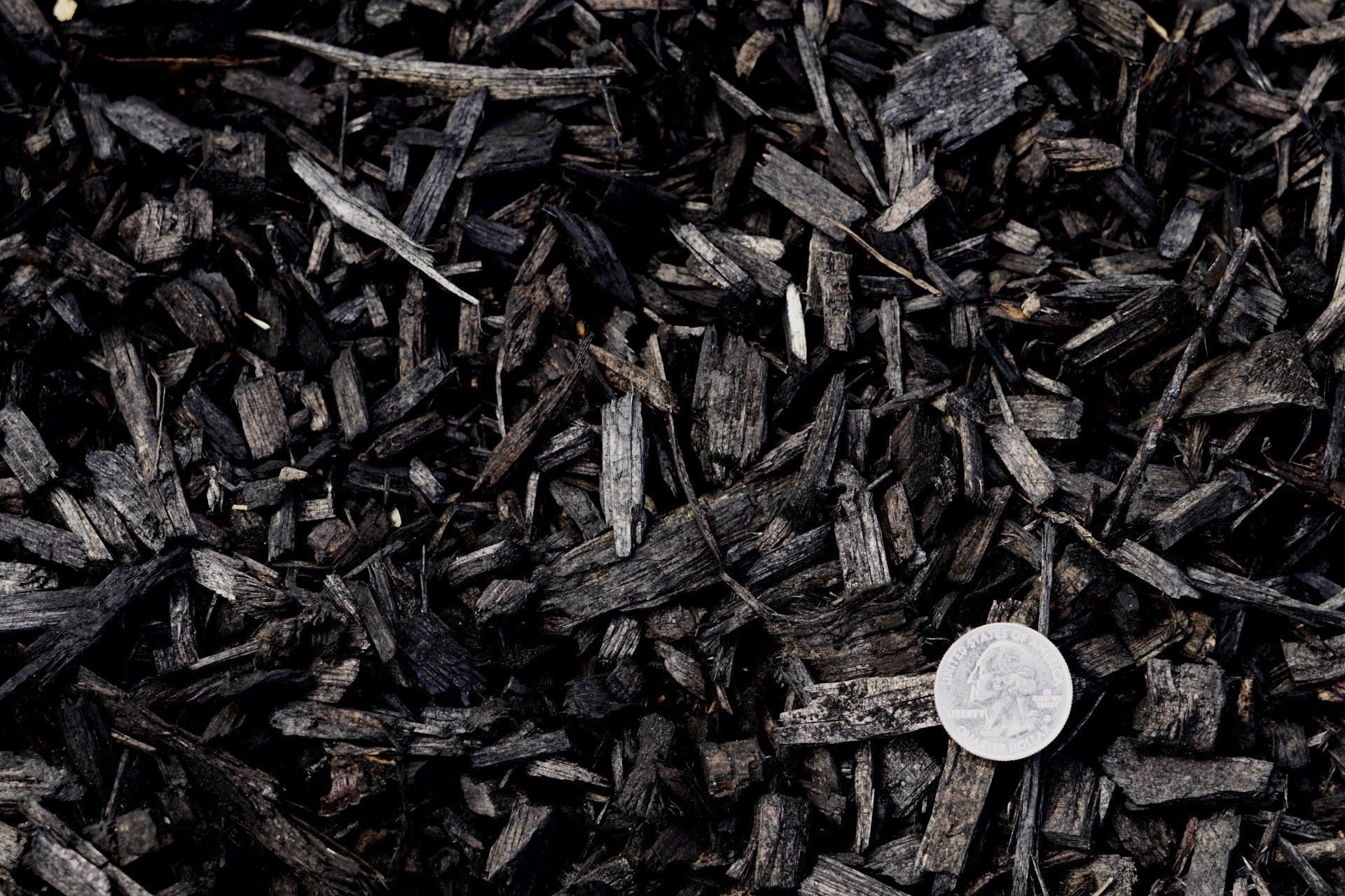 Black Mulch — Monterey, CA — Tope’s Tree Service
