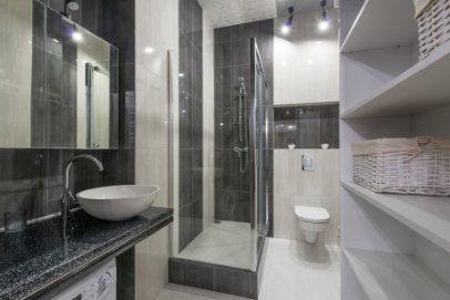 Newly renovated bathroom by an expert bathroom renovation contractor in a residential property in Wollongong NSW.
