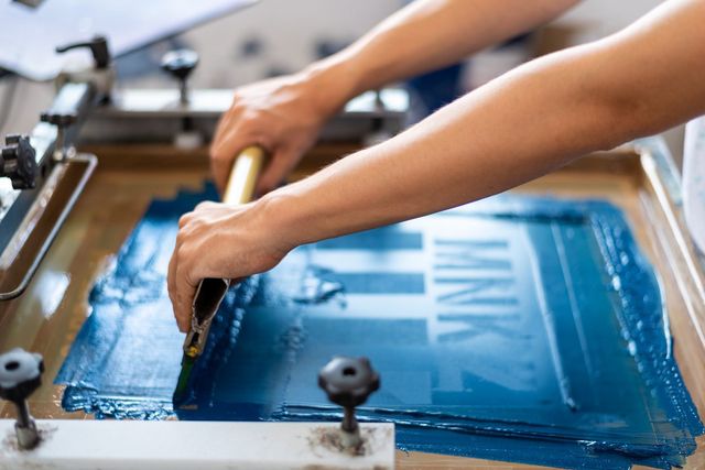 Digital Screen Printing Process