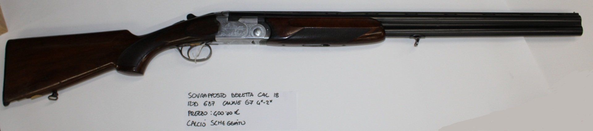 SOVRAPPOSTO BERETTA CAL.18 MOD.687 a 400.00€